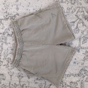 Gymshark Power Washed 5in Short in Ecru Brown